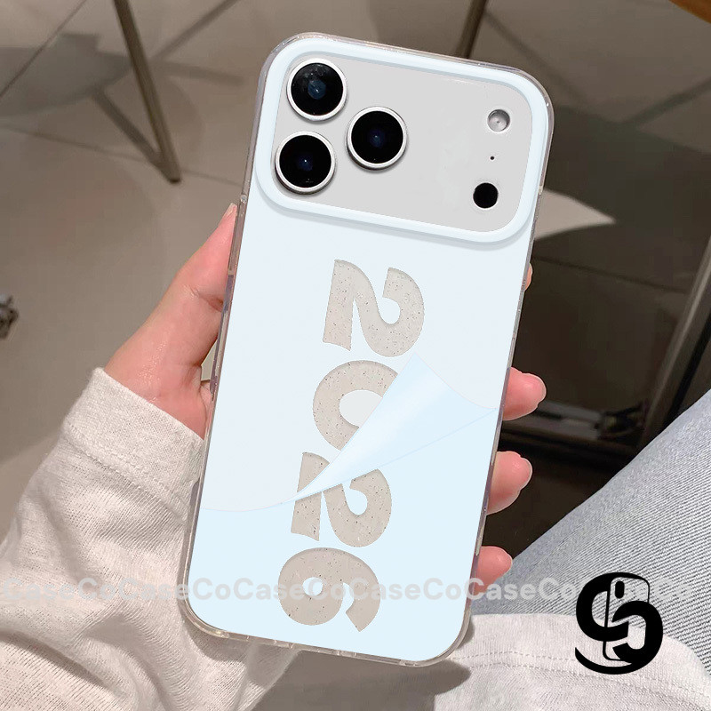 Ốp Lưng Cho IPhone 17air 17 13 11 15 12 16 14 Pro Max 16 7 8 Plus XR Bìa mềm thời trang cặp đôi năm mới 2026 sang trọng