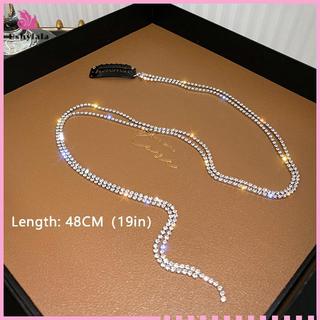Full Kim Cương Giả Cho Nữ Dài sel Pha Lê Kẹp Tóc Tiệc Cưới Kẹp Tóc [MỚI]
