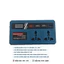 Đế Chuyển Đổi Nguồn Điện Chuyển Từ Pin 21v Lên 110 - 220v, Chân Pin Phổ Thông 4cm