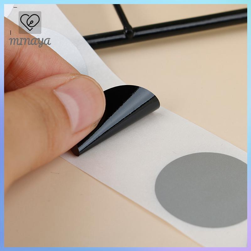[MINAYA] 300 Miếng Dán Tròn Bạc Trầy Xước 1 Inch Scratc Tắt Nhãn Dán VN