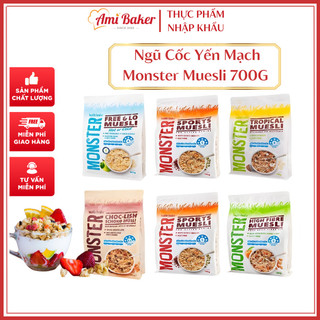 Ngũ Cốc Yến Mạch Monster Muesli Úc 700G Thơm Ngon, Giòn Rụm