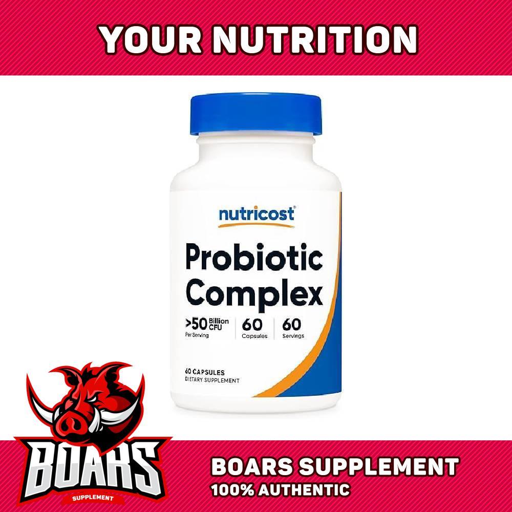 Nutricost Probiotic Complex 50+ Billion CFU – Hỗ Trợ Miễn Dịch Đường Ruột