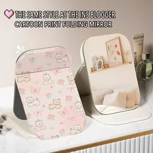 Con chó bột nhuộm màuGấp gọn, mang theo dễ dàng Kính gấp mini tiện dụng