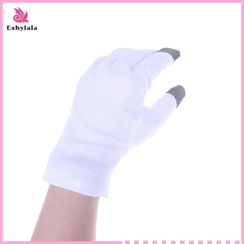 Găng Tay Dưỡng Ẩm Cotton Mềm Cho Bàn Tay Nứt Khô Trước Khi Đi Ngủ Khóa Tẩy Tế Bào Chết [MỚI]