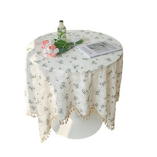 140x200cm Vải Lanh Cotton Tua Rua Khăn Trải Bàn Phong Cách Nhật Bản Mục Vụ Hoa Trang Trí Ảnh Nền Vải Bàn Khăn Trải Bàn Cà Phê Khăn Trải Bàn Vải Trang Trí Phòng Khách Cảm Giác Cao Cấp 01