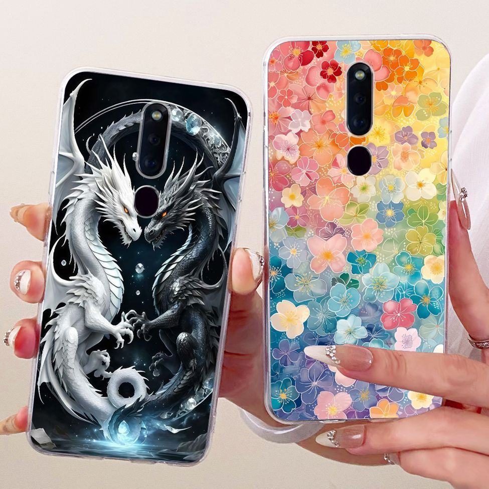 Ốp Lưng Trong Suốt Oppo F11Pro CPH1969 CPH2209 CPH1987 Ốp Lưng Oppo F11 Pro Thời Trang Thẩm Mỹ Bướm Ngộ nghĩnh Dễ Thương Sơn