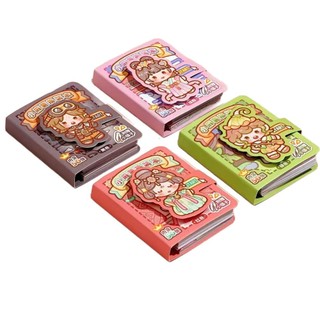 Trang Điểm Trò Chơi Doudou Sách Đầu Ngón Tay Doudou Sách Miếng Dán Sách Hoạt Hình Dễ Thương Sổ Tay Miếng Dán Chất Liệu Miếng Dán20260113