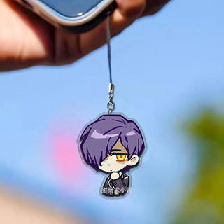 Game Library Of Ruina Roland Angela HOD Michelle Cosplay Keychain Rope Phone Chain Acrylic Key Chain Bag Pendant Acces
