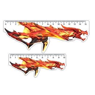 Mô hình Thước Kẻ FF Học Sinh - Sinh Viên 10CM - 15CM-ĐH shop
