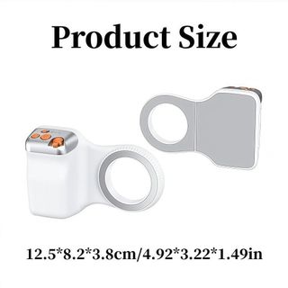 Máy ảnh điện thoại METALWRK Chụp tay cầm, Giá đỡ điện thoại điều khiển từ xa Bluetooth thông minh, Tay cầm Selfie điện thoại sang trọng cho điện thoại12-17 / HUAWEI / ETC