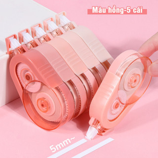 Bút xoá kéo pastel dễ thương cho học sinh, xóa sạch không lem giấy, xóa mượt đều, cuộn dài 100m