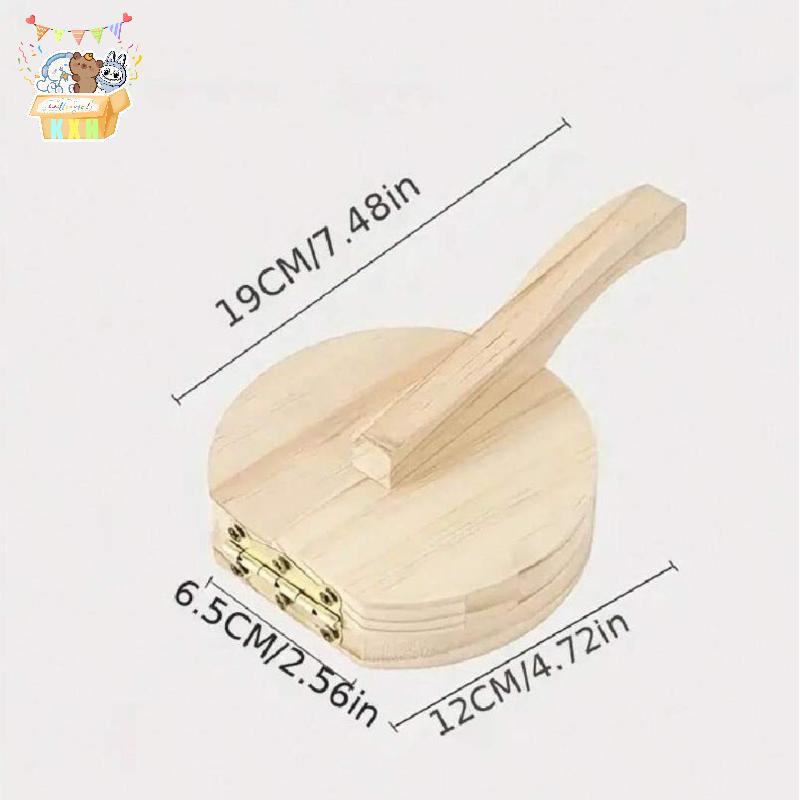 Dụng cụ ép bột gỗ nguyên khối Qui Easy, máy ép da tại nhà, khuôn làm bánh ngọt, dụng cụ làm bánh ELWW