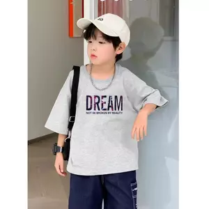 Áo Hàng 2024, Dáng Rộng, CỔ GIỚI HẠN, Thích Hợp Cho Bé, Phong Cách Hàn, In Budak