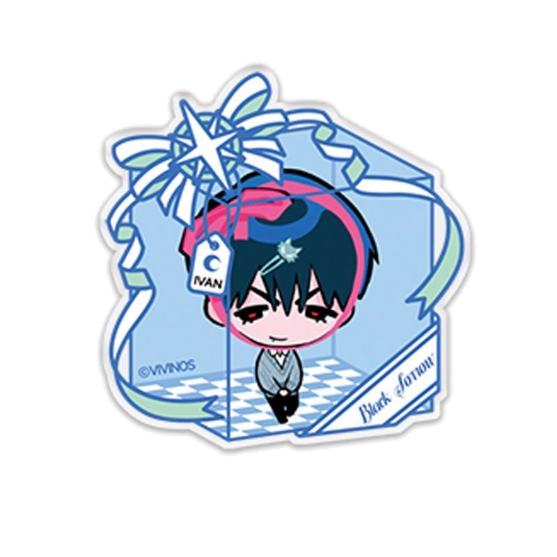Alien Stage Gift Box Series Anime Keychain Women Ivan Till Acrylic Key Chain Man Sua Mi