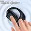 QIUWU 180° Xoay HiFi Stereo Chống Nước Không Dây Dẫn Truyền Không Dây Tai Nghe Đơn Mang Tai Nghe Giảm Tiếng Ồn Tai Nghe Có MIC.