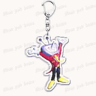 Cute Game Deltarune Spamton Tenna Baby Meme Keychains for Accessories Bag Key Chain Ring Gifts Gamer Friends Gaming