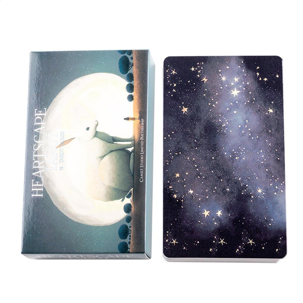 Heartscape Tarot Tiếng Anh Oracle Cards Fate Bói toán Tarot Deck Giải trí gia đình Trò chơi bảng bói toán saixit2vn