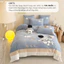 Bộ chăn ga nỉ nhung sữa 3D Memminbedding luxury trải lên giường là thấy nhẹ nhàng – thư giãn – rất chill
