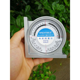 Dụng cụ đo độ nghiêng có nivo, thước đo góc dốc - Thước đo góc，Cân bằng，Chân đế có nam châm