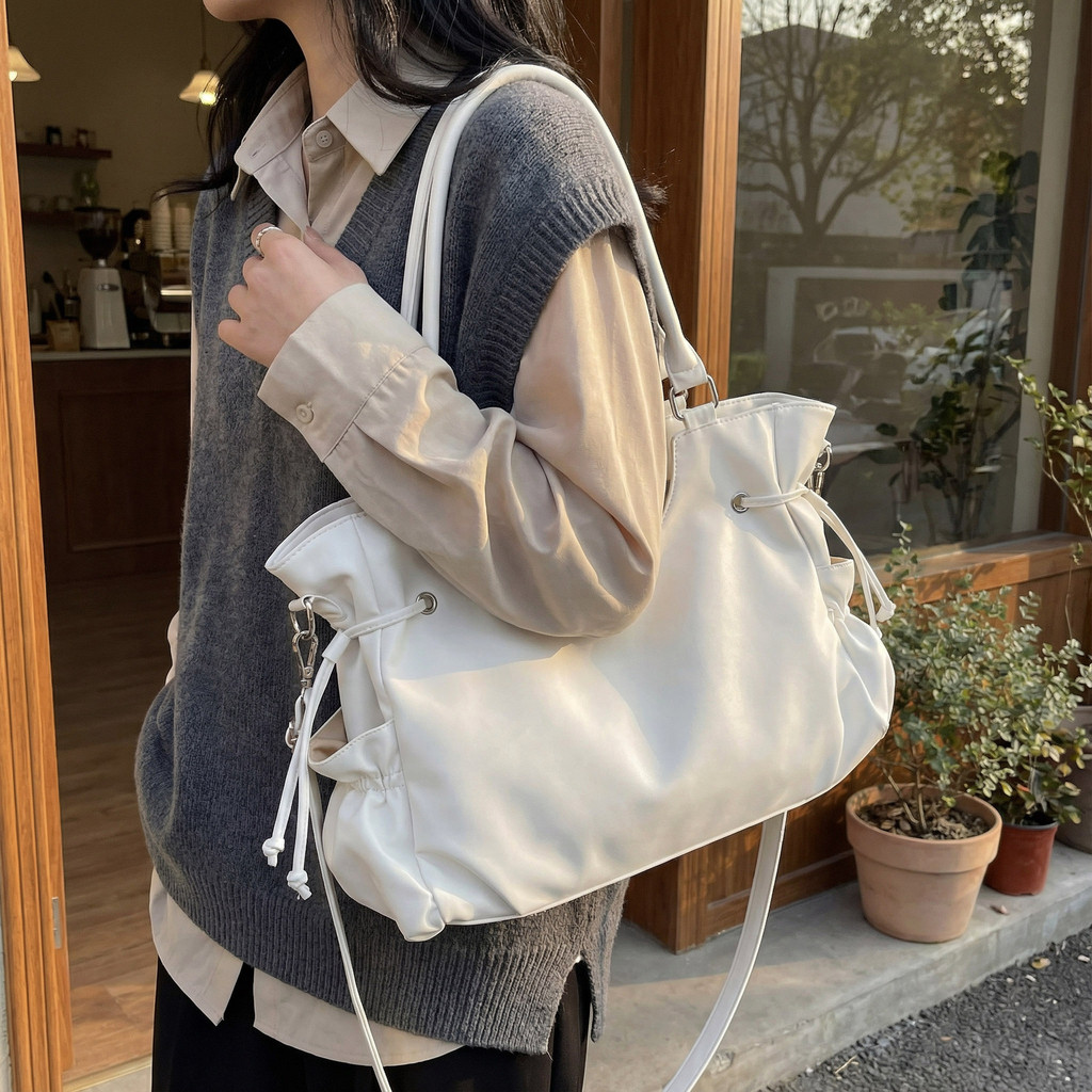 ANCO Phiên Bản Hàn Quốc Phong Cách Retro Túi Xe Máy Hot Girl Phong Cách Phương Tây Nách 2026 Mùa Xuân Phong Cách Mới Đi Lại Túi Đeo Vai Thời Trang