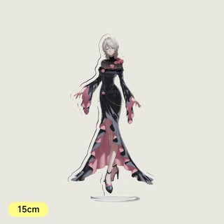 Rodion Gregori Faust Ryōshū Đứng Anime Móc Khóa Limbus Công ty Nam Móc Chìa Khóa Cho Nữ Hoạt Hình Hình Acrylic Móc Khóa Mặt Dây Chuyền
