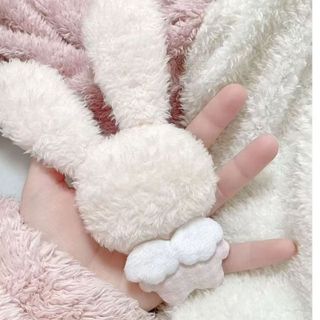 Dễ Thương mini Dễ Thương Làm Dịu Thiên Thần Thỏ Sang Trọng Búp Bê Mặt Dây Chuyền Chữa Bệnh Túi Dễ Thương Mặt Dây Chuyền Trang Trí Quà Tặng Tặng Tặng