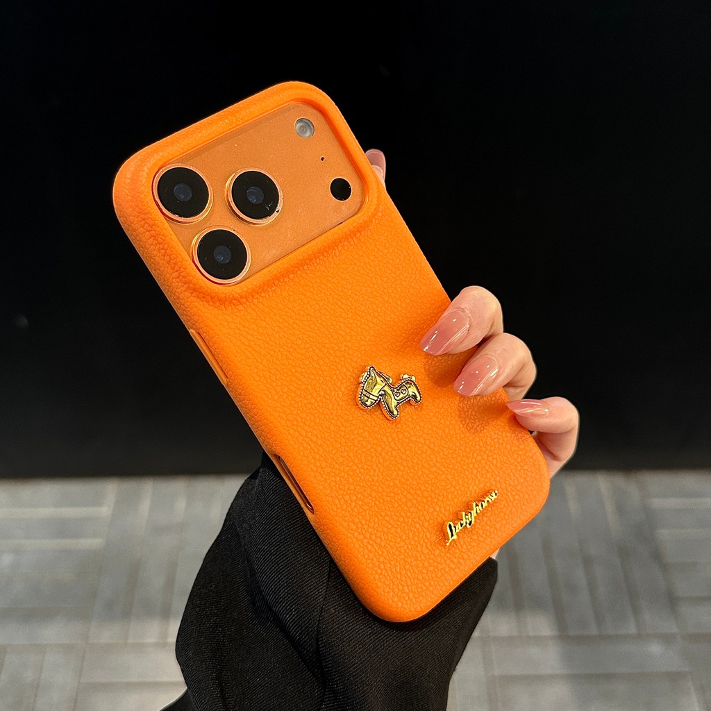 Vỏ điện thoại iPhone dành cho dòng iPhone 17 Pro Max, iPhone 17 16 15 14 13  với tông màu dopamine