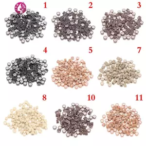 Dụng cụ nối tóc Springevenstar - 100 chiếc lót nhẫn silicon