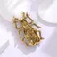 SAIA Beetle Trâm cài, Phong Cách Vintage Punk Phong Cách Côn Trùng Pin, Pha Lê Cao Cấp Sang Trọng Thiết Kế Tinh Tế Kim Cương Giả Trâm Quà Tặng Cho Bạn Bè
