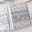 Album ảnh SMILE, Giá đỡ Photocard bằng da PU A5, Chất kết dính ảnh họa tiết lá rời Fairland dung tích lớn chống thấm nước