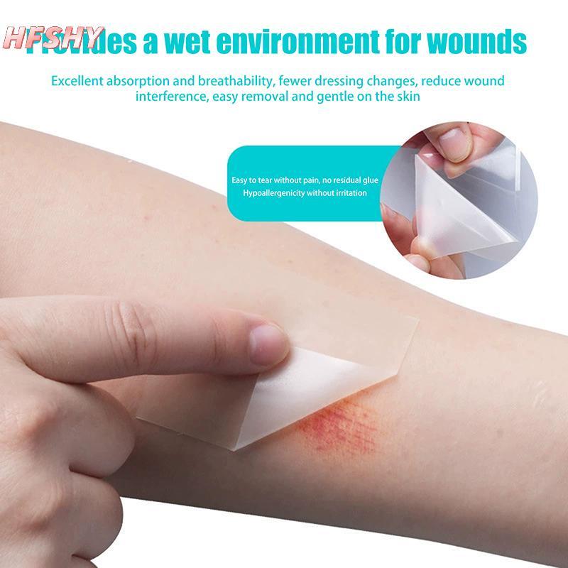 Cuộn Hydrocolloid HFSHY dùng để chăm sóc vết thương Băng keo keo tự dính, băng vết loét giường, thấm hút cao để đốt cháy VN