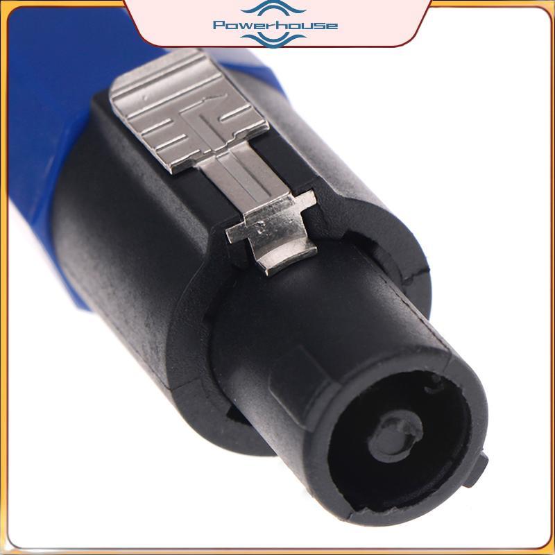 POWER 2pc Speakon Male Plug Loa 4 cực Đầu nối cáp âm thanh.