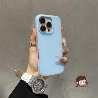 Ốp Điện Thoại Màu Trơn 2 Trong 1 Đơn Giản Cho Tecno Pova Slim 7 Neo 6 Pro 5 Pop 10 10C 9 8 7 Pro Spark GO 2 2S 1 1S 4G 5G Vỏ Mờ Dễ Thương Có Thể Giữ Ảnh Vỏ Chống Sốc