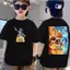 90-14 tuổi, cổ tròn, rộng, tay ngắn, đơn giản, phù hợp, bobbiboy, thiết kế