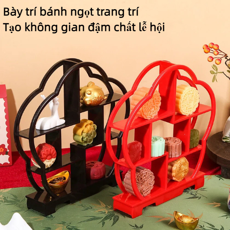 Khay Đựng Hoa Quả Hình Hoa Mai – Bày Mâm Ngũ Quả, Trang Trí Nhà Hàng, Bàn Gia Tiên Sang Trọng