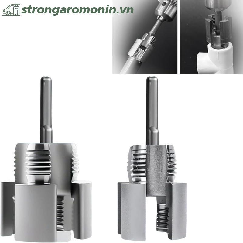 ST Ống Công Cụ Cắt Sợi Tích Hợp Ống Bên Trong & Bên Ngoài Dụng Cụ Ren Máy Khoan Điện Tương Thích Ống PVC Ren Bộ ST