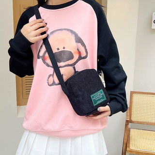 Bán buôn Corduroy Retro Phù Hợp Với Nữ Nhật Bản Bông Tai Kẹp Văn Học Dễ Thương Mini Túi Nhỏ Điện Thoại Di Động Túi Đeo Vai Túi Đeo Ngang