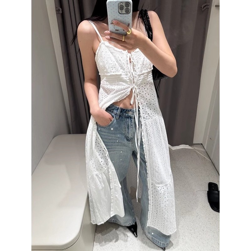 🔥 Thiết Kế Layer Nữ Tính 🔥 có hàng sẵn Mặc Trong Đẹp Mùa hè Thanh lịch 2026 Mẫu Mới Áo đầm Ngày phụ nữ Đầm Bohemian ren xếp tầng, style ngày lễ, dễ dàng mix&match