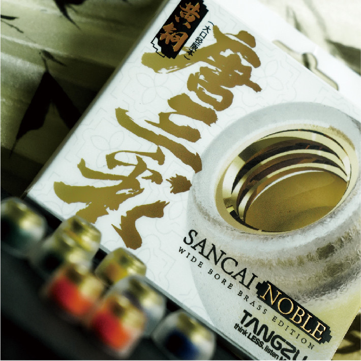 TANGZU TangSancai Noble Liquid Silicone Hybrid Eartips Phiên bản đồng thau 4 Cặp / bộ cho Waner 2 S.G IMEs