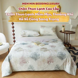 CH693- Chăn hè chất liệu thun lạnh với họa tiết siêu sang và mềm mại, thoáng khí khi sử dụng MemMinBeddingLuxury
