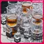 JASMINE 5 / 10 Chiếc 30ml Cốc Bia Tay Cầm Nhỏ Nhựa Whisky Mini Cho Tiệc Cốc Thủy Tinh Barware Nhà Bếp Thanh Ăn Trang Trí Sân Vườn Nhà JASMINE
