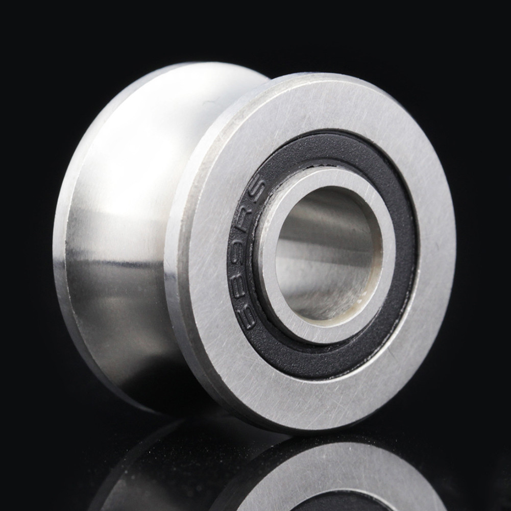 <cosyh>Sliding Rollers Bearing for U22 T22 Track Pulley 22 5mm Diameter Stainless Steel