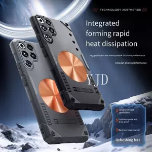 Ốp Lưng Cho RedMagic 11 Pro 11Pro + Một Mảnh Khuôn Silicon Đồng Tấm Tản Nhiệt Chống Rơi Vỏ Điện Thoại