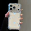 Blue Butterfly cho 16 trường hợp iPhone 17Air Quad chống rơi 14 13 11Pro
