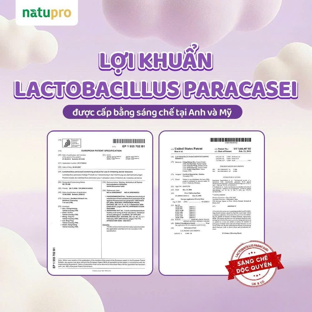 Gạc rơ lưỡi lợi khuẩn Natu - Gac plus cho bé – sạch miệng - an toàn - tiện lợi - giữ vệ sinh tuyệt đối cho bé..
