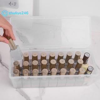 < zhuliye246 > 1 / 2 Cái Móng Tay Nghệ Thuật Hình Chữ Nhật Trong Suốt Hộp Bảo Quản Móng Tay Kim Cương Giả Bàn Chải Bút Đệm Mài Tập Tin Tổ Chức Hộp Đựng Đẹp