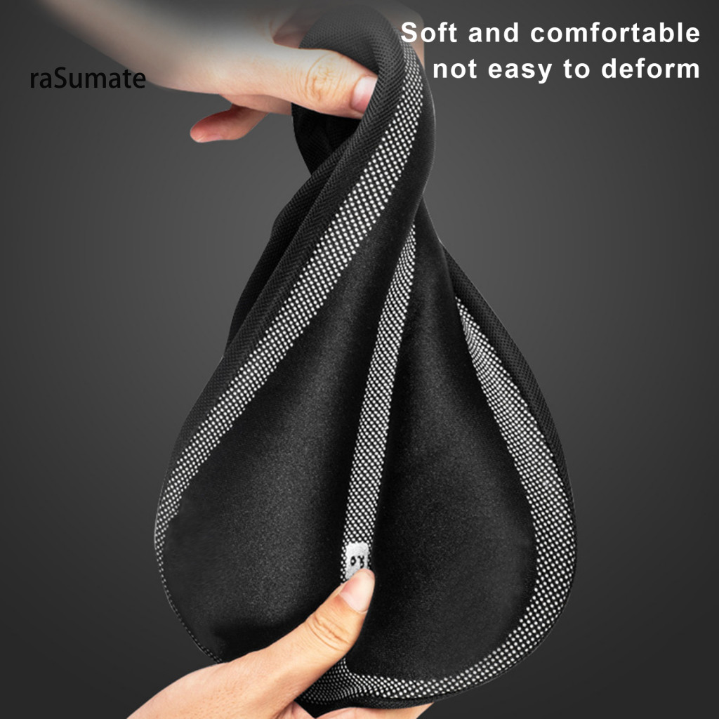 Vỏ đệm ghế xe đạp silicone siêu mềm dày, bọc yên xe đa năng cho xe leo núi
