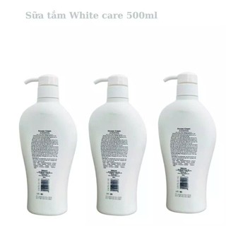 Combo 3 chai sữa tắm dê White Care 1200ml - Dưỡng da, dưỡng ẩm, hương thơm sang chảnh