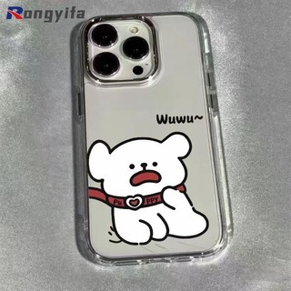 Ốp điện thoại cặp đôi hình chú chó hoạt hình cho Xiaomi Poco M8 F8 X7 M7 Pro Plus F7 Ultra X6 F6 F5 M6 M5S X5 M4 X4 M3 X3 NFC GT M2 Pro 5G 4G Vỏ mềm trong suốt chống sốc cho chó con dễ thương