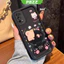 Ốp Lưng Cho realme 7 pro realme 7i realme c17 Vỏ Điện Thoại Vỏ Mềm Silicon Chống Sốc Thiết Kế Mới Thẩm Mỹ Hoạt Hình Mèo Có Giá Đỡ Cho Gương JTMMZJ01